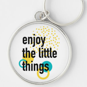 Trendiges, lustiges, glückliches Design von Enjoy Schlüsselanhänger