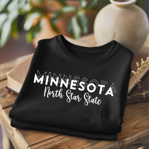 Trendiges Minnesota North Star State T-Shirt