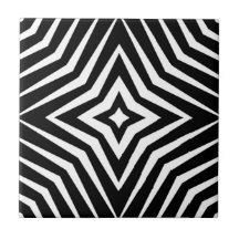 Trendiges Muster mit den Sternen schwarz und weiß