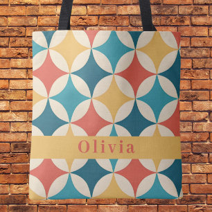 Trendiges Retro-Vintage-Muster-Monogramm