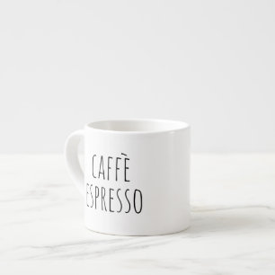 Trendiges schwarzes handgeschriebenes Farmhouse It Espressotasse