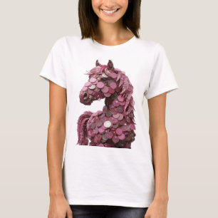 Trendiges Silber ABSTRACT ART Grafikdesign T-Shirt