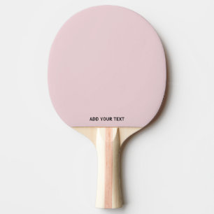 Trendiges Soft Pastelrosa - Individuelles Ping-Pon Tischtennis Schläger