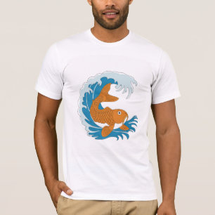 Trendiges, stilvolles, lässiges T-Shirt für den tä