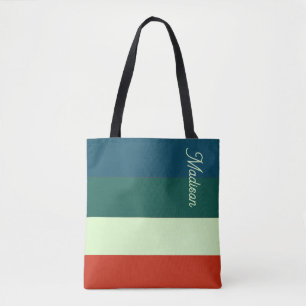 Trendiges Streifenmuster Personalisiert
