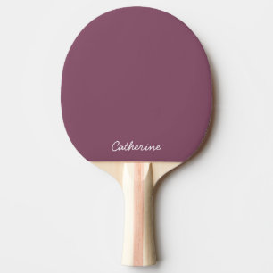 Trendiges, tiefes Pflaumen-Ping-Pong-Schläger Tischtennis Schläger