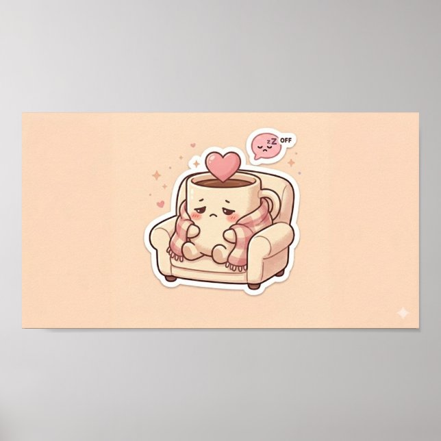 Trending Aufkleber Sammlung | Cute & Funny Digital Poster (Vorne)