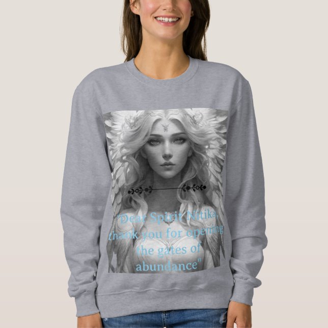 Trending Basic-Frauen-Sweatshirt von Zazzle USA Sweatshirt (Vorderseite)