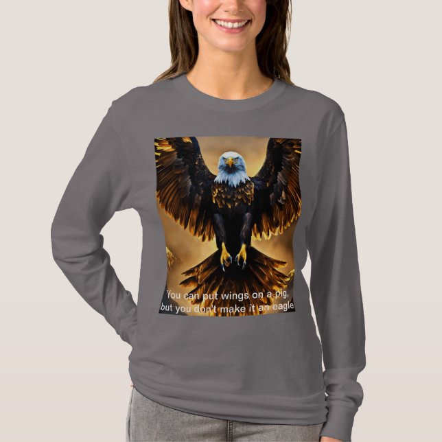 Trending Basic Long Sleeve T - Shirt in den USA (Vorderseite)