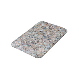 Trending Gray Mauve Pink Marble Granite Muster Badematte