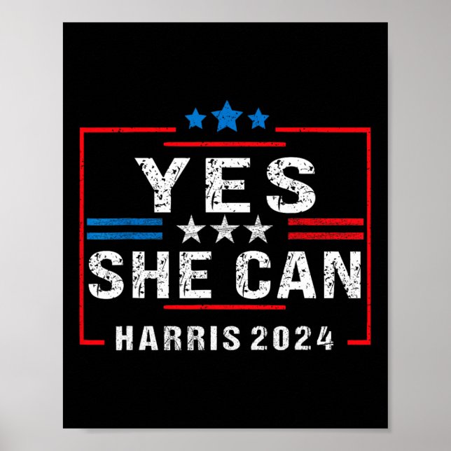 Trending Kamala Yes you can Poster (Vorne)