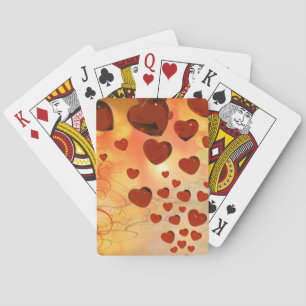 Trending Liebe Herzen, Accessoires. Valentinstag Spielkarten