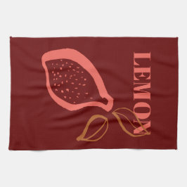 Trending Obst und Gemüse Illustrationen Geschirrtuch