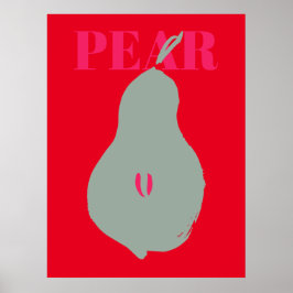 Trending Obst und Gemüse Illustrationen Poster