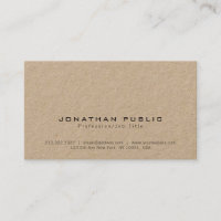 Trending Stylish Modern Premium Kraft Luxe