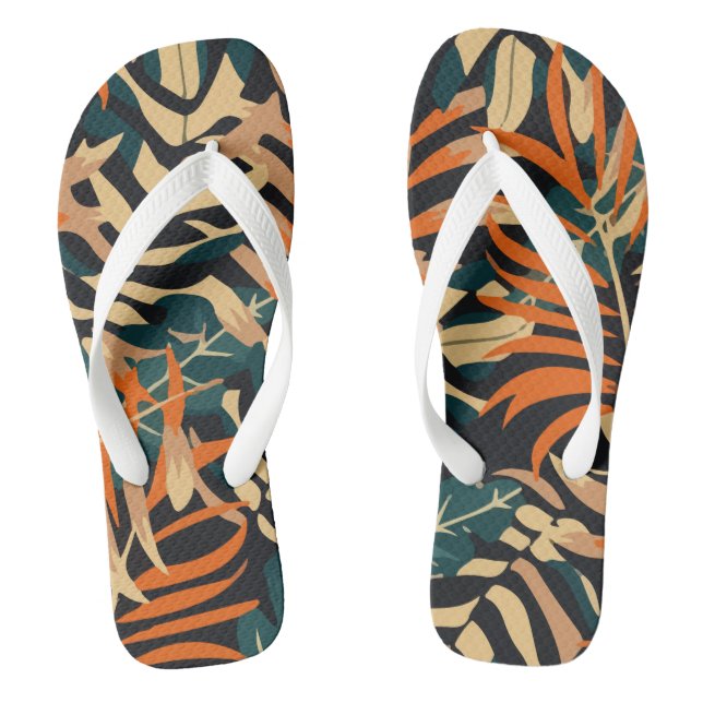 Trending Tropical Flip Flops (Fußbett)