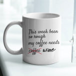 Trendlustige moderne Typografie Kaffeetasse<br><div class="desc">Trendlustige,  moderne Typografie Coffee Tasse</div>