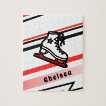 Trendly Figure Skaten Girl Skate Personalisiert Re