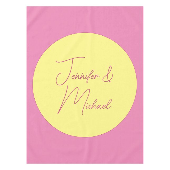 TrendMinimalistisch Moderne, Schlichte, einfache P Tischdecke (Vorderseite)