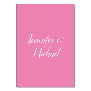 TrendMinimalistisch Moderne, Schlichte, einfache P Tischnummer