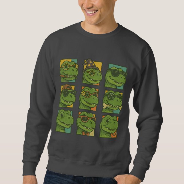 Trendosaurus Rex Sweatshirt (Vorderseite)