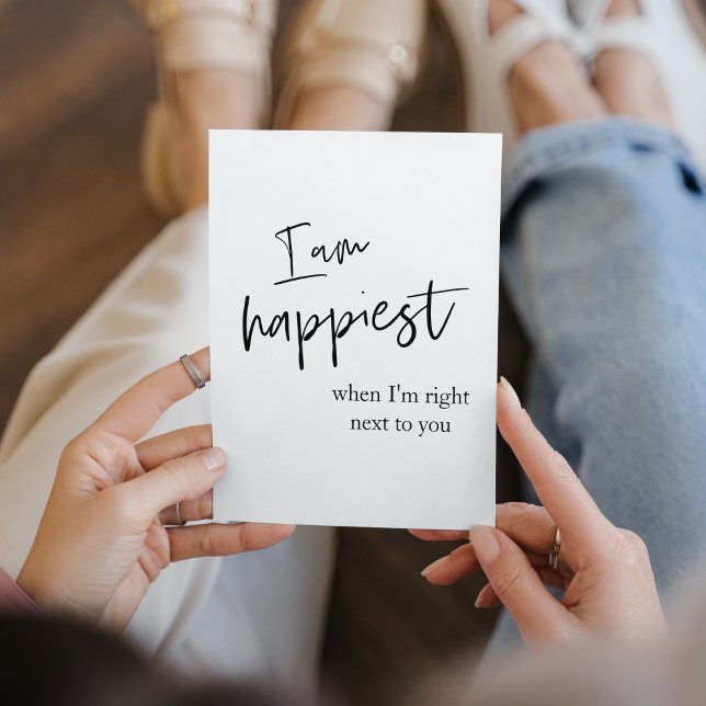 Trendromantisches Black Quote Geschenk (Von Creator hochgeladen)