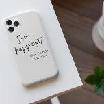 Trendromantisches Black Quote Geschenk iPhone 11Pro Max Hülle<br><div class="desc">Trendromantisches Black Quote Geschenk</div>
