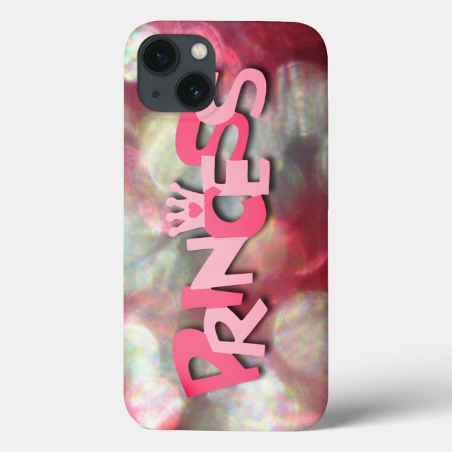 Trendrosa Prinzessin Bokeh Case-Mate iPhone Hülle (Rückseite)
