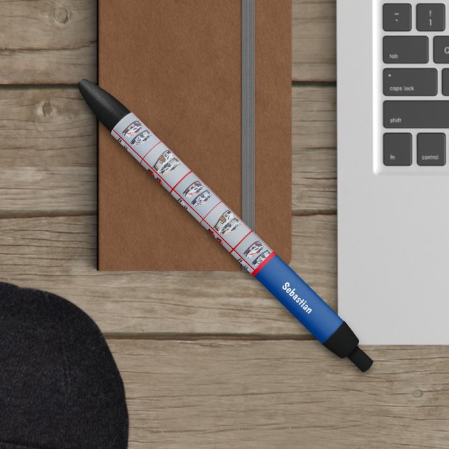 Trendrote und weiße Sportwagenfans Kugelschreiber (Von Creator hochgeladen)