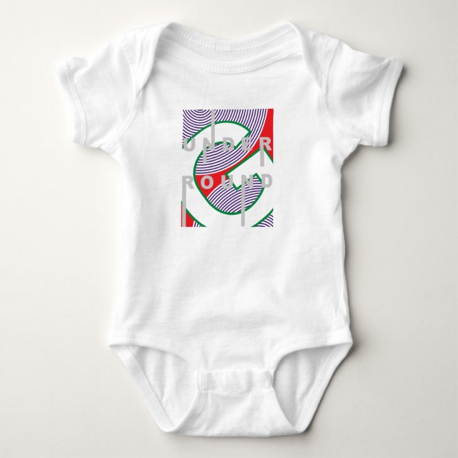 Trends der Runde Baby Strampler (Vorderseite)