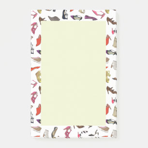 Trendschuhe Postit-Notizen Post-it Klebezettel