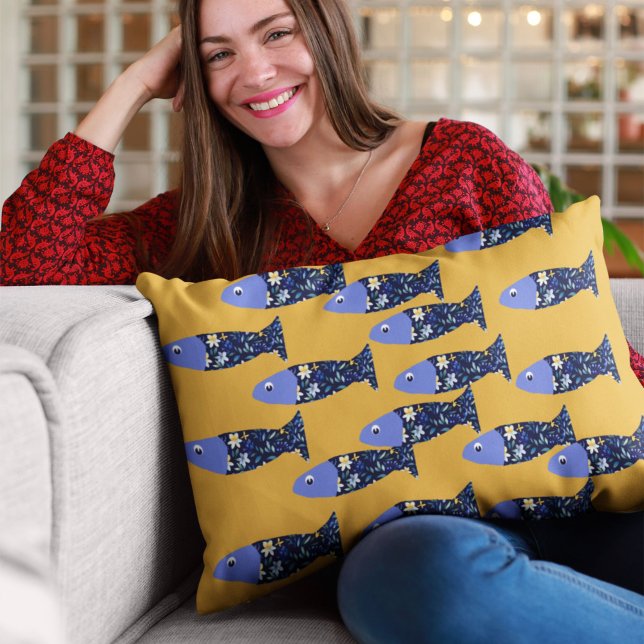 Trendstes Strandhaus, Hütte der Fischer Dekokissen (Von Creator hochgeladen)