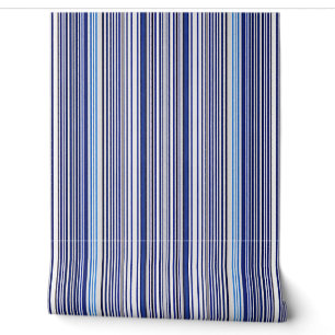 TrendSummer Navy Blue Boat Stripes Collection Tapete