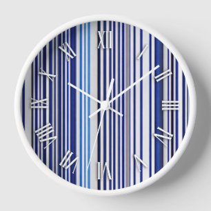 TrendSummer Navy Blue Boat Stripes Collection Uhr