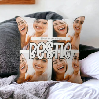 Trendtext der besten beste Freundin Kissen