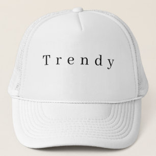 Trendtext Personalisierte Männer Frauen Super Truckerkappe