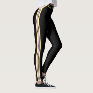 Trendy 3-Streifen-Leggings Leggings