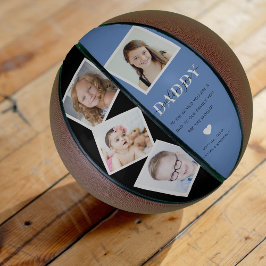 Trendy 4 Insta Foto Collage Daddy 'We Liebe You' Basketball