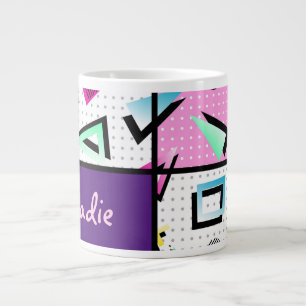 Trendy 80er Jumbo-Tasse