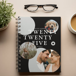 Trendy Abstrakt Foto Collage 2025 Planer