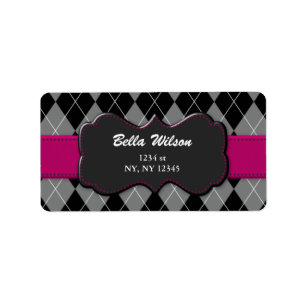 trendy-Adressetikett Adressaufkleber