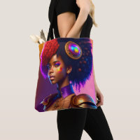 Trendy Afro Steampunk Girl