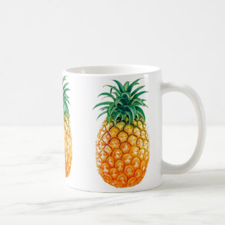 Trendy Ananas-Weiß 325-ml-klassische weiße Tasse