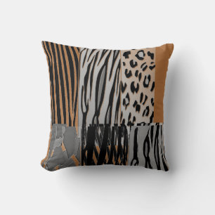 Trendy Animal Printed Zebra Stripe Pillow Kissen
