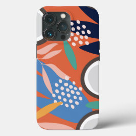 Trendy Apricot Green Blue Blush Coconut Tough Case