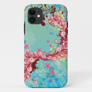 Trendy Aquarosaozean-Wirbel iphone 5 Fall 11 Hülle