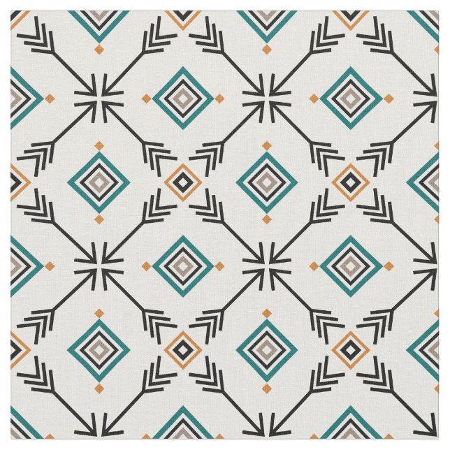Trendy Arrow Tribal Print Stoff (Nahaufnahme)