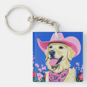 Trendy Ästhetische Niedlich Preppy Dog Schlüsselanhänger