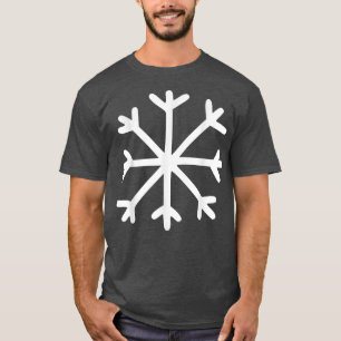 Trendy Ästhetische Niedliche Schneeflocke T-Shirt