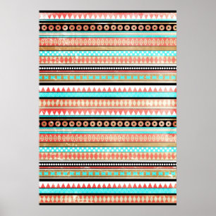 Trendy aztec poster